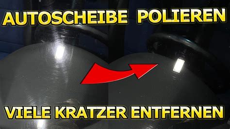 polieren und kratzer entfernen.